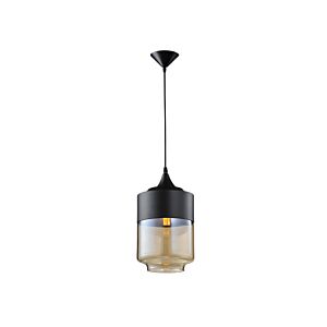 Robertson Blvd. 1-Light Pendant in Black