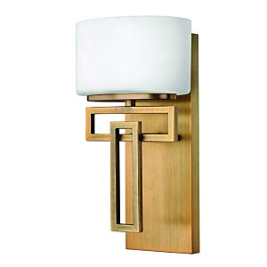 Lanza 1-Light LED Bathroom Vanity Light Sconce in Brushed Bronze