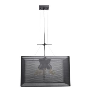 Epic 5-Light LED Pendant in Black