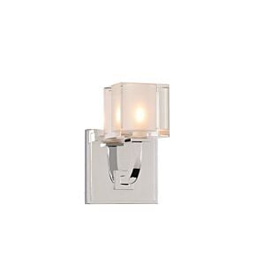 Arcata 1-Light LED Bathroom Vanity Light in Chrome