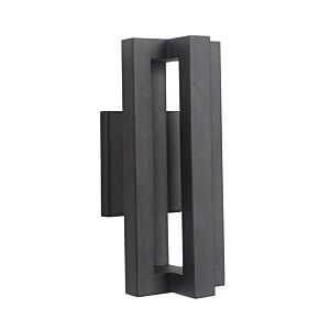 Craftmade Kai 14" Outdoor Wall Light in Textured Matte Black