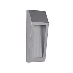 Craftmade Wedge 11" Outdoor Wall Light in Brushed Aluminum Outdoor