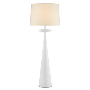 Giacomo 1-Light Floor Lamp in Gesso White