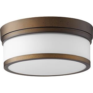 Celeste 2-Light Ceiling Mount in Oiled Bronze