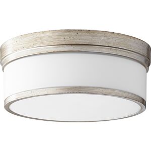 Celeste 3-Light Ceiling Mount in Aged Silver Leaf