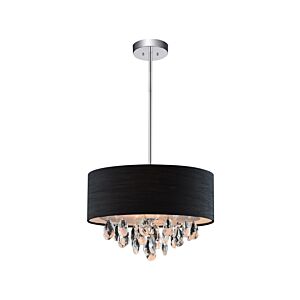 Dash 3-Light Chandelier in Chrome