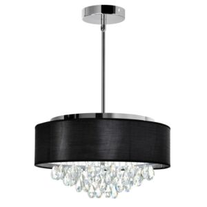 Dash 4-Light Chandelier in Chrome