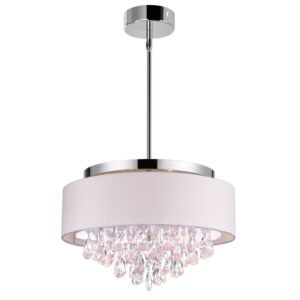 Dash 4-Light Chandelier in Chrome