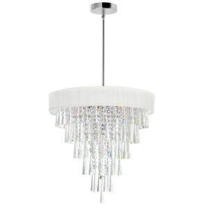 Franca 8-Light Chandelier in Off White