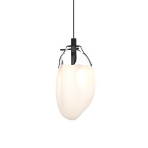 Liquid 1-Light LED Pendant in Satin Black