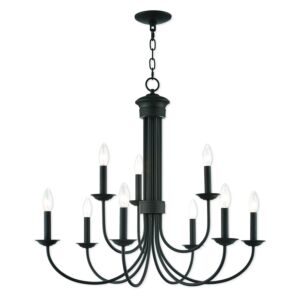 Estate 9-Light Chandelier in Bronze