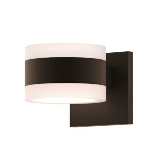 REALS 2-Light LED Wall Sconce in Textured Bronze