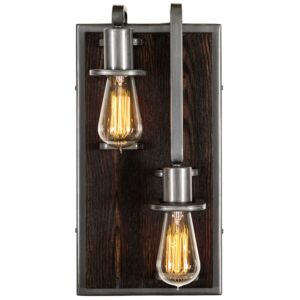 Two Light Wall Sconce