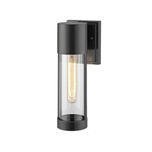 Millennium Lighting Hester 1-Light Outdoor Wall Sconce In Powder Coat Black