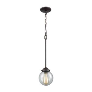 Beckett 1-Light Mini Pendant in Oil Rubbed Bronze