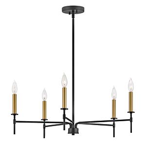 Lark Hux Chandelier in Black