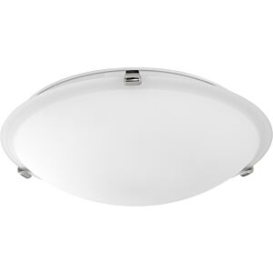 3000 Ceiling Mounts 3-Light Ceiling Mount in Polished Nickel w with Satin Opal