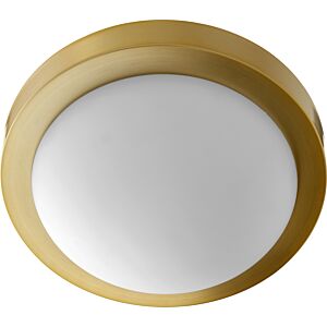 3505 Contempo Ceiling Mounts 2-Light Ceiling Mount in Aged Brass