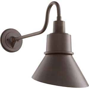 Torrey 1-Light Outdoor Lantern in Oiled Bronze