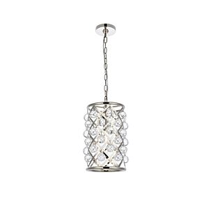 Madison 1-Light Pendant in Polished Nickel