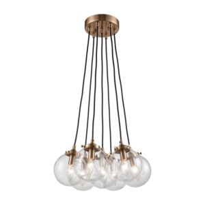 Boudreaux 7-Light Chandelier in Antique Gold