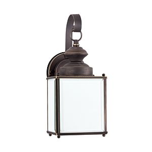 Generation Lighting Jamestowne 13 Outdoor Wall Light in Antique Bronze