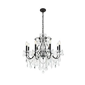 St. Francis 8-Light Chandelier in Dark Bronze