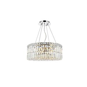 Maxime 12-Light Chandelier in Chrome