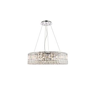 Maxime 12-Light Chandelier in Chrome