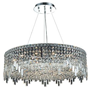 Maxime 18-Light Chandelier in Chrome