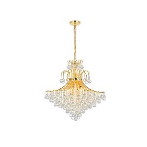 Toureg 15-Light Chandelier in Gold