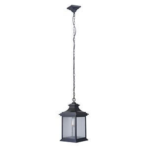 Craftmade Gentry 17" Outdoor Hanging Light in Midnight