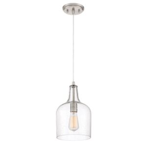 Anson 1-Light Mini Pendant in Brushed Nickel