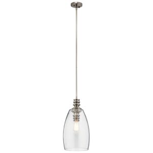 Lakum 1-Light Pendant in Classic Pewter