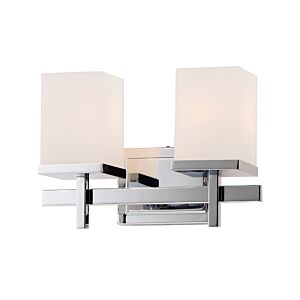 Tetra 2-Light 2-Light Bathroom Vanity Light