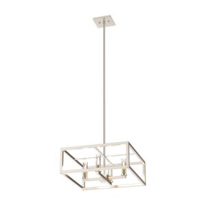 Sambre 4-Light Pendant in Multiple Finishes and Buffed Nickel