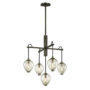 Brixton 5-Light Chandelier in Graphite