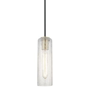 Skye 1-Light Pendant in Aged Brass