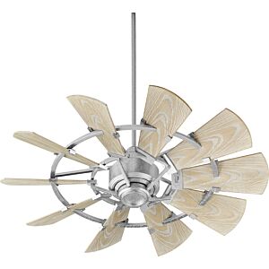 Windmill 44" Patio Fan in Galvanized