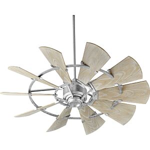 Windmill 52" Patio Fan in Galvanized