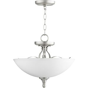 Jardin 3-Light Dual Mount in Satin Nickel