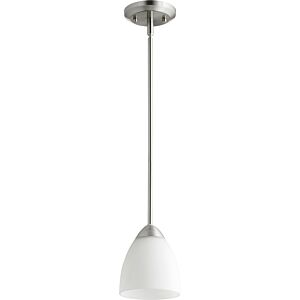 Barkley 1-Light Pendant in Satin Nickel