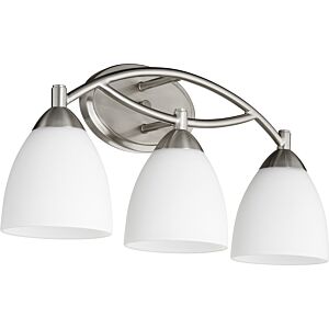 Barkley 3-Light Bathroom Vanity Light in Satin Nickel