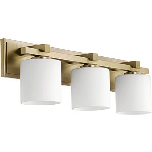 5369 Vanities 3-Light Bathroom Vanity Light in Aged Brass