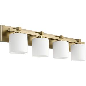 5369 Vanities 4-Light Bathroom Vanity Light in Aged Brass