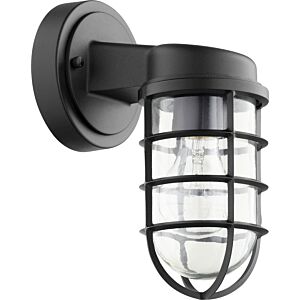 Belfour 1-Light Wall Mount in Textured Black