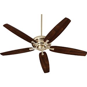 Apex 56" Hanging Ceiling Fan in Aged Brass