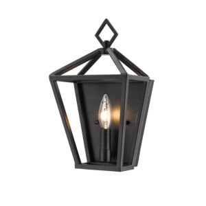 1-Light Sconce in Black