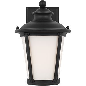 Sea Gull Cape May Outdoor Wall Light in Black
