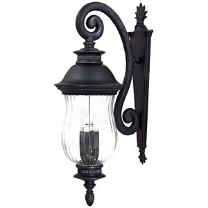 The Great Outdoors Newport 4 Light 34 Inch Outdoor Wall Light in Heritage